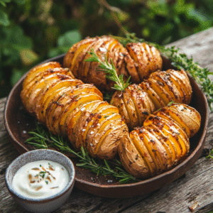 Accordion Potatoes Air Fryer