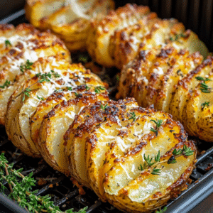 How to Make Crispy Accordion Potatoes Air Fryer 6 Accordion Potatoes Air Fryer