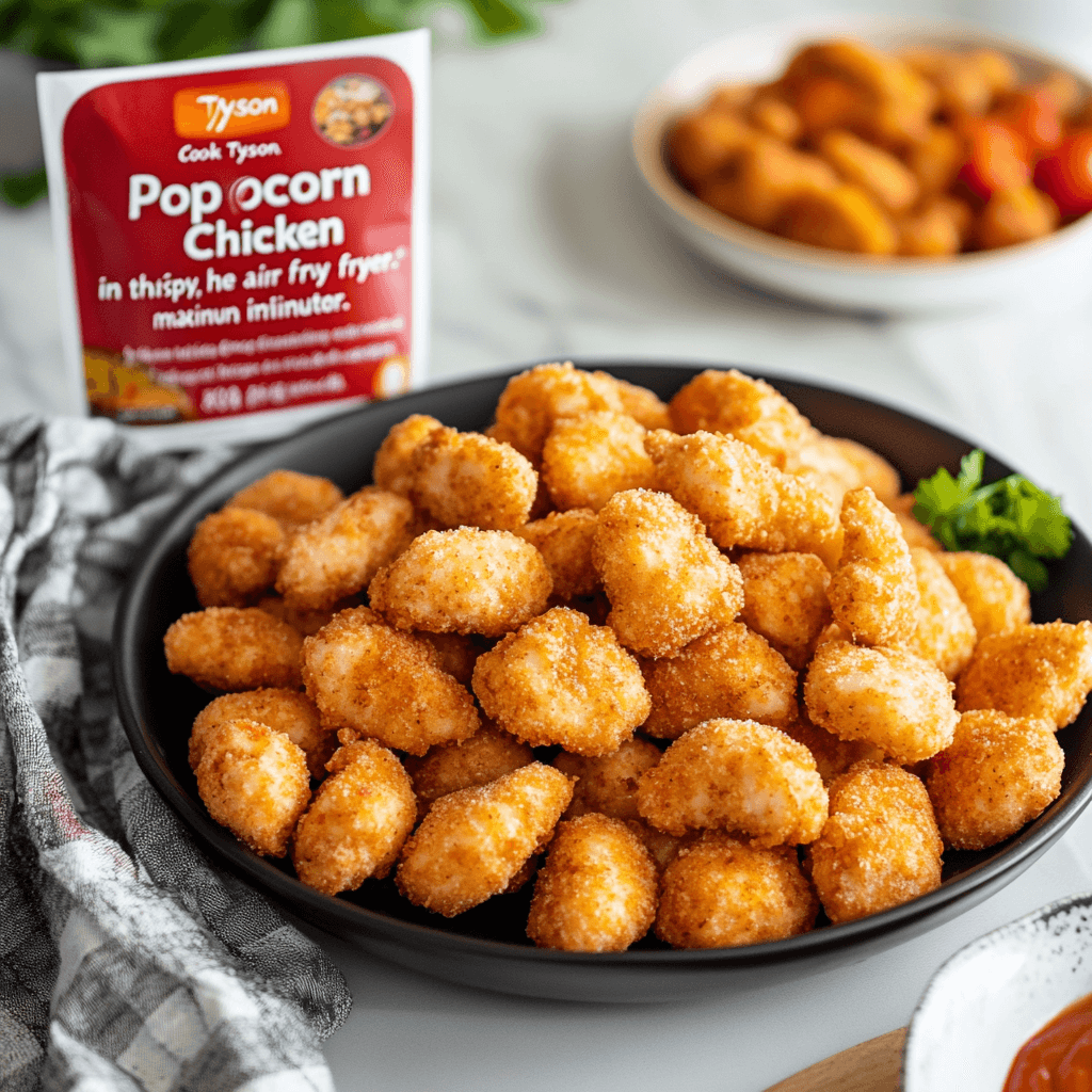 Quick and Easy Tyson Popcorn Chicken Air Fryer Recipe 1 tyson popcorn chicken air fryer