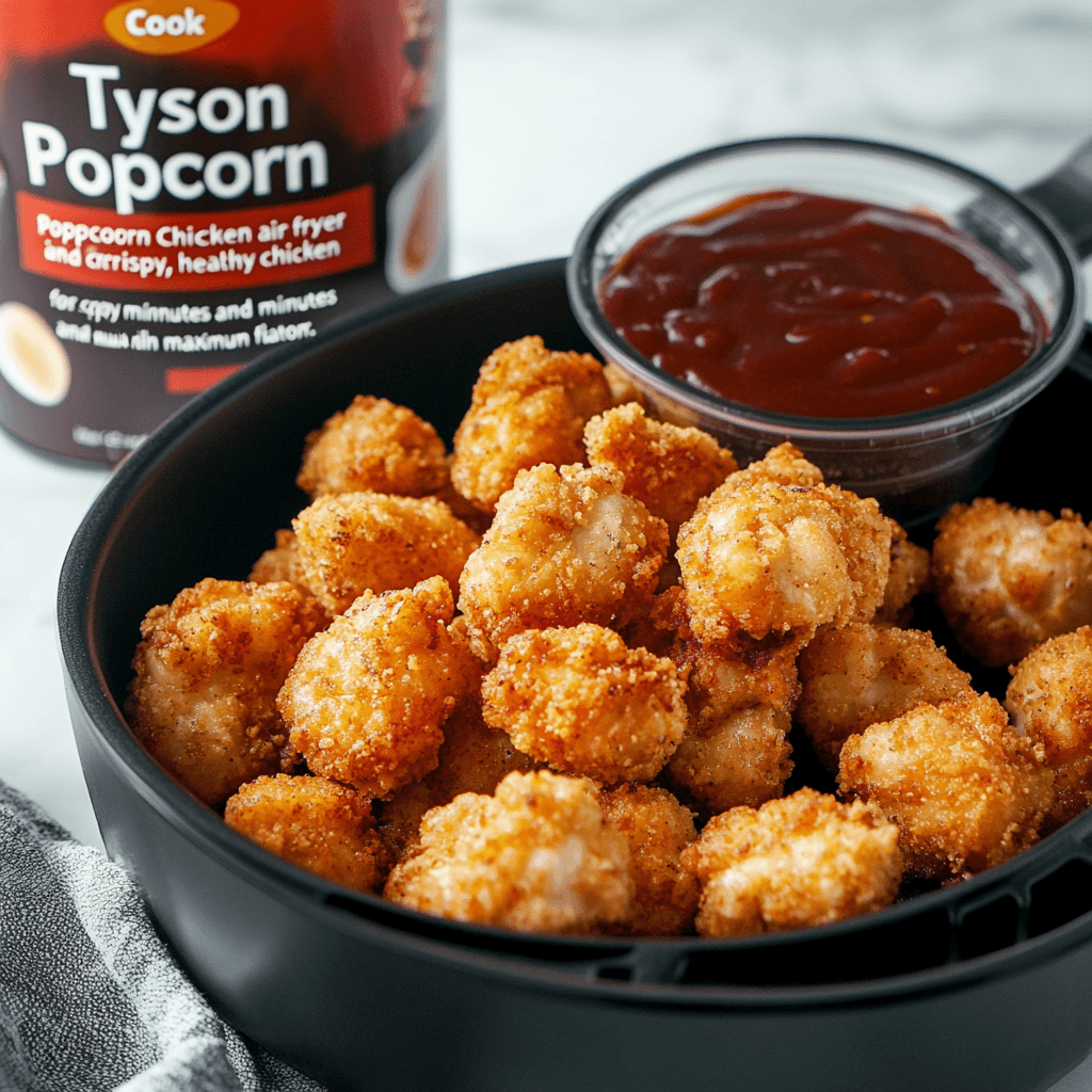 Quick and Easy Tyson Popcorn Chicken Air Fryer Recipe 5 tyson popcorn chicken air fryer