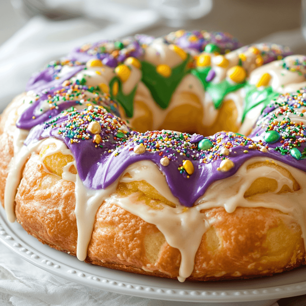 5 Reasons to Try This Delicious Bavarian Cream King Cake Recipe 2 Bavarian Cream King Cake Recipe