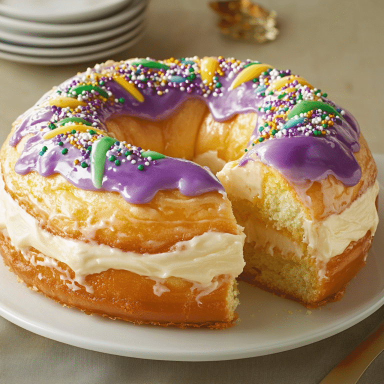 5 Reasons to Try This Delicious Bavarian Cream King Cake Recipe 2 Bavarian Cream King Cake Recipe