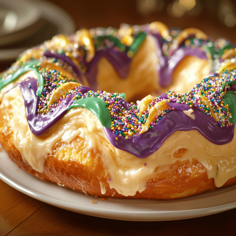 5 Reasons to Try This Delicious Bavarian Cream King Cake Recipe
