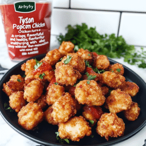 Quick and Easy Tyson Popcorn Chicken Air Fryer Recipe 6 tyson popcorn chicken air fryer