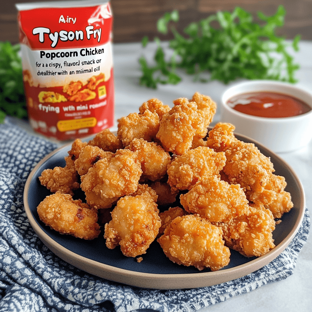 Quick and Easy Tyson Popcorn Chicken Air Fryer Recipe 9 tyson popcorn chicken air fryer
