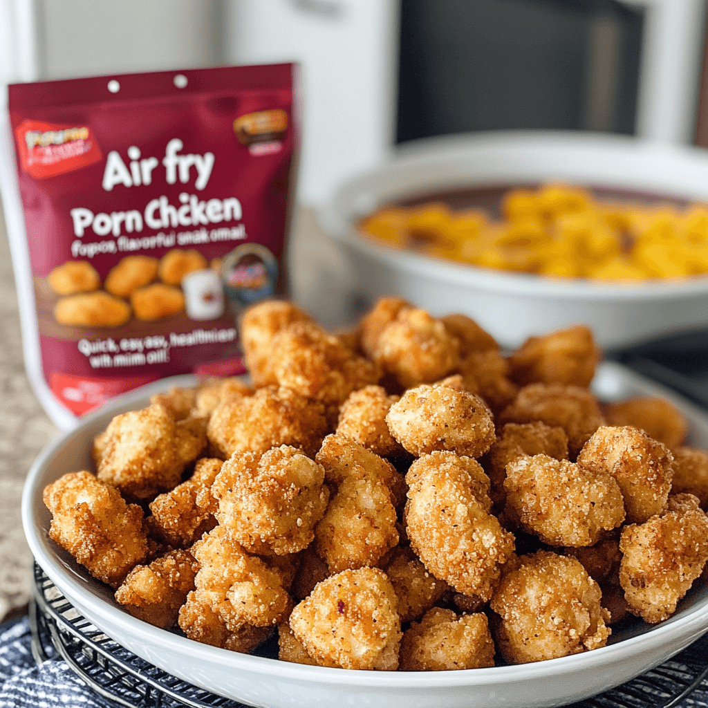 Quick and Easy Tyson Popcorn Chicken Air Fryer Recipe 3 tyson popcorn chicken air fryer