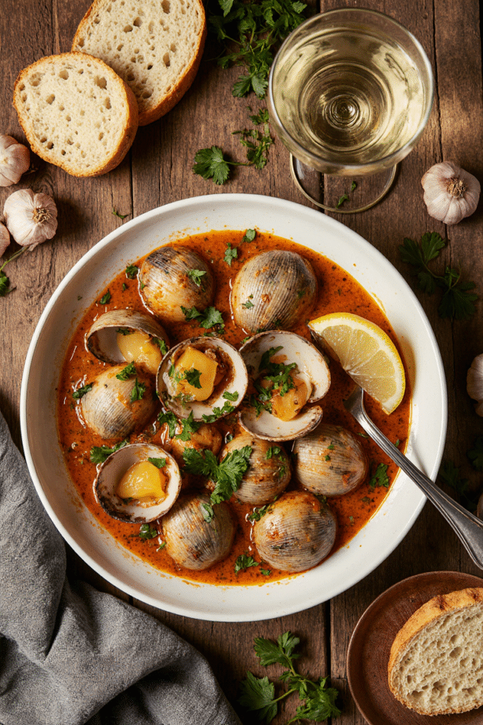 Drunken Clams Recipe