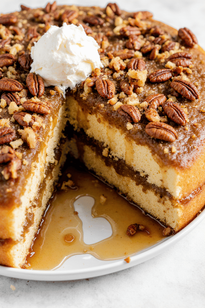 Easy Pecan Pie Dump Cake Recipe 4 Easy Pecan Pie Dump Cake Recipe