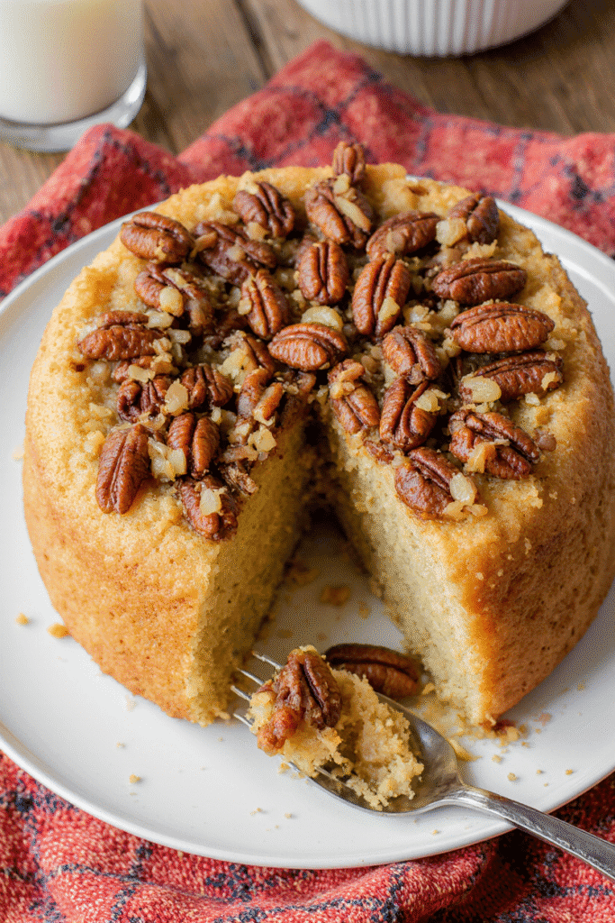 Easy Pecan Pie Dump Cake Recipe 1 Easy Pecan Pie Dump Cake Recipe