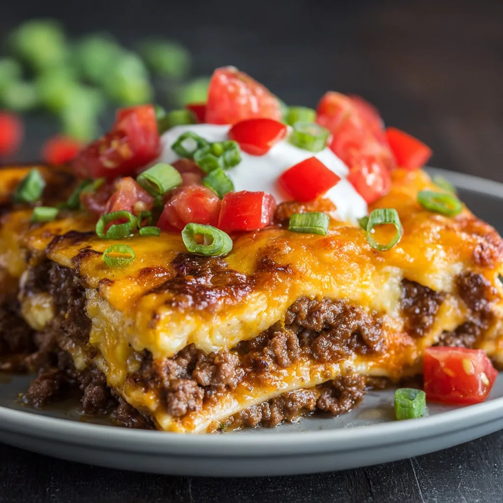 5-Star Cheeseburger Lasagna Recipe for Irresistible Comfort 4 Cheeseburger Lasagna Recipe