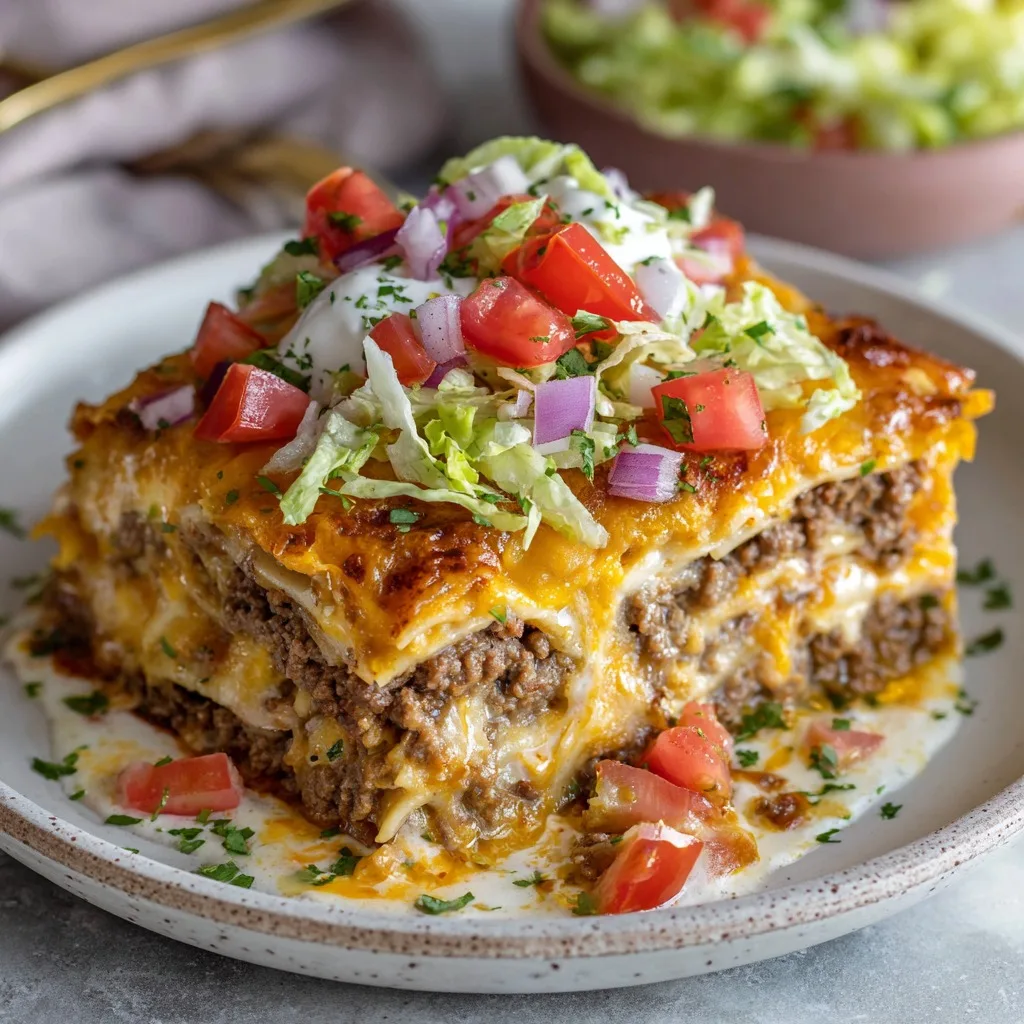 5-Star Cheeseburger Lasagna Recipe for Irresistible Comfort 2 Cheeseburger Lasagna Recipe